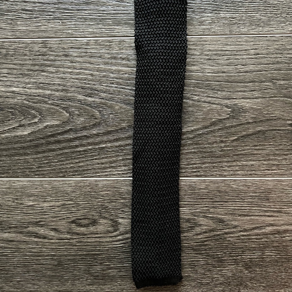 Jack Spade Textured Black Tie